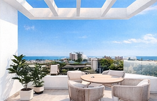 Terraza con vistas